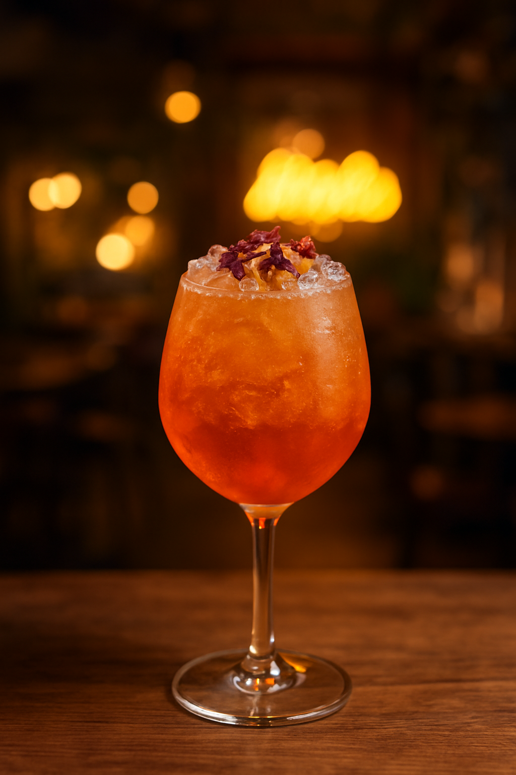 Winter cocktail spritz at The Mailbox Birmingham