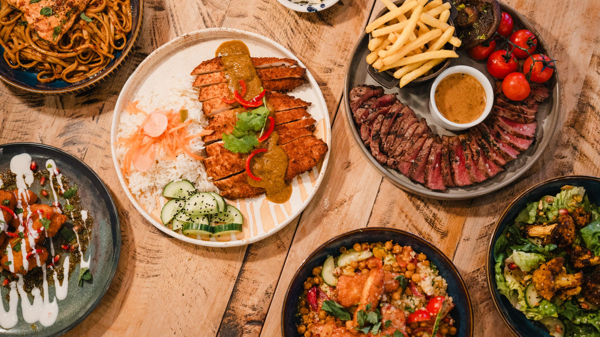 Food at Gas Street Social Birmingham