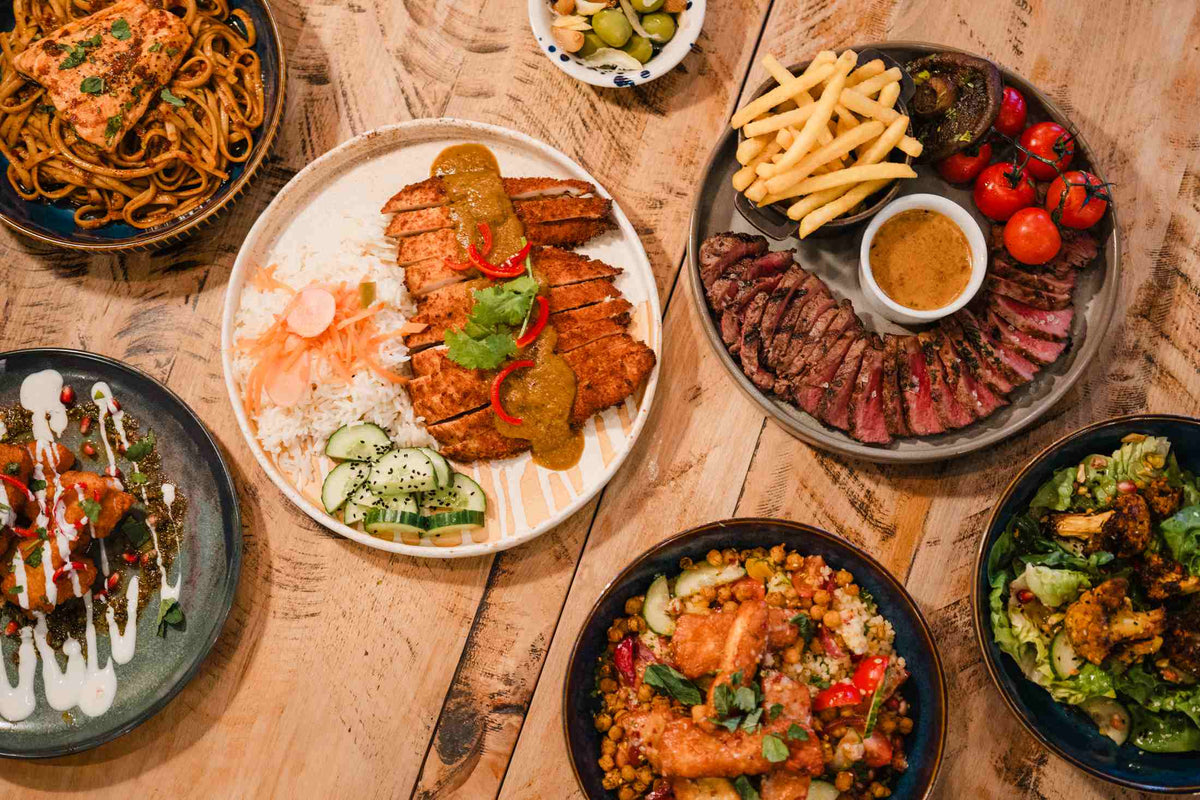 Food at Gas Street Social Birmingham